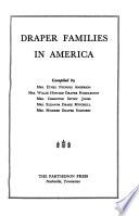Draper Families in America