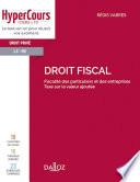 Droit fiscal avancé