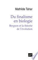 Du finalisme en biologie