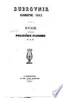 Dubrovnik godine 1813