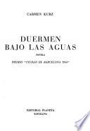 Duermen bajo las aguas