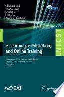e-Learning, e-Education, and Online Training