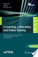 e-Learning, e-Education, and Online Training