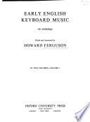 Early English keyboard music