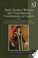 Early Modern Women and Transnational Communities of Letters