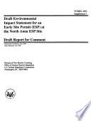 Early Site Permit (ESP) at the North Anna ESP Site