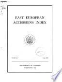 East European Accessions Index