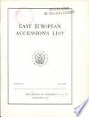 East European Accessions Index