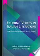 Echoing Voices in Italian Literature