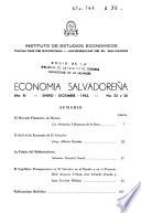 Economia Salvadoreña