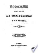 Ecsamen de los delitos de infidelidad a la patria