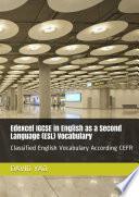 Edexcel IGCSE in English as a Second Language (ESL) , Edexcel IGCSE 英语词汇 (二语)