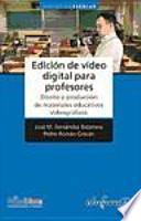 Edición de vídeo digital para profesores
