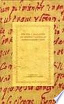 Edición y anotación de textos coloniales hispanoamericanos