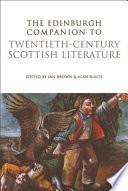 Edinburgh Companion to Twentieth-Century Scottish Literature