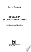 Educación en una sociedad libre