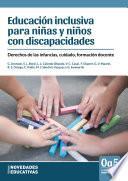Educación inclusiva para niñas y niños con discapacidades
