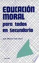 Educación moral para todos en secundaria