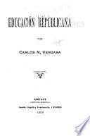 Educación republicana