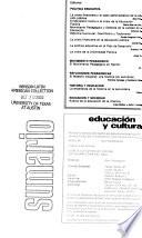 Educación y cultura