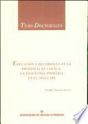 Educación y desarrollo en la provincia de Cuenca