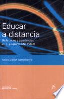 Educar a distancia
