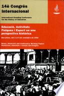 Education, physical activities and sport in a historical perspective = [Educació, activitats físiques i esport en una perspectiva històrica] : XIV ISCHE Conference 1992 : conference working papers