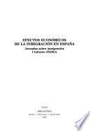Efectos económicos de la inmigración en España