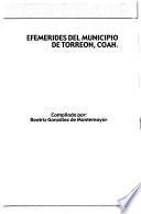 Efemérides del municipio de Torreón, Coah