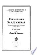 Efemérides sanjuaninas