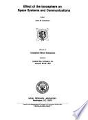 Effect of the Ionosphere on Space Systems and Communications