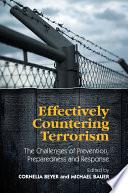 Effectively Countering Terrorism