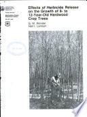 Effects of Herbicide Release on the Growth of 8- to 12-year-old Hardwood Crop Trees