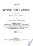 Ejercicios de aritmetica usual y commercial