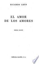El amor de los amores