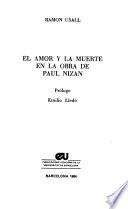 El amor y la muerte en la obra de Paul Nizan
