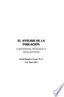 El análisis de la población