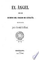 El ángel de los alumnos del Colegio de Cataluña situado junto a la ciudad de Mataró