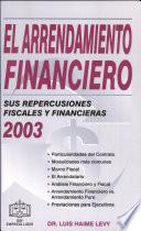 El Arrendamiento Financiero