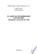 El arte de escribir bien en español