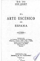 El Arte Escénico en España