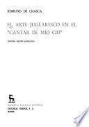 El arte juglaresco en el Cantar de Mío Cid.