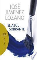 El azul sobrante