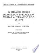 El brigadier conde de Argelejo y su expedición militar a Fernando Poo en 1778