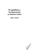 El capitalismo y las democracias en América Latina