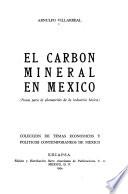 El carbón mineral en México