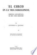 El circo en la vida barcelonesa