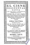 El Cisne Occidental canta las palmas, y triunfos écclesiasticos de Galicia