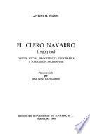 El clero navarro (1900-1936)