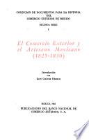 El comercio exterior y el artesano mexicano, 1825-1830